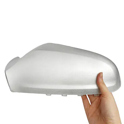 Left Mirror Cap Cover Side Mirror Silver For Vauxhall Opel Astra H • $16.31
