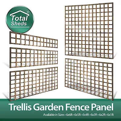 Trellis Wooden Fence Panels Various Sizes Available 6x26x36x46x56x6 • £67.22