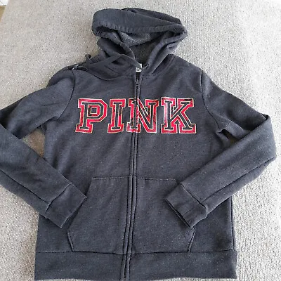 Victorias Secret PINK Sweater Jacket Colorful Spell Out Comfort Ladies VS • $4.25