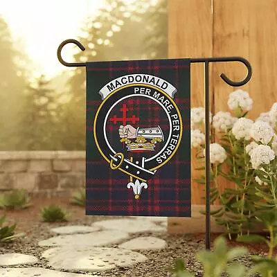 MacDonald Clan Scottish Tartan Garden Banner • $21.99
