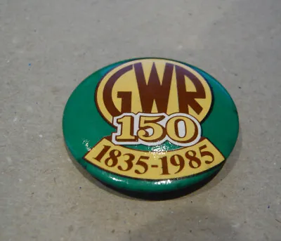 £1.99 • Buy GWR 150  Tin Train Badge Circa 37mm Diameter