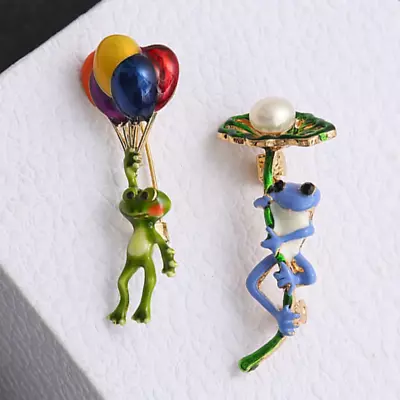 Fashion Enamel Brooch Animal Colorful Pin Unisex Party Jewelry Accessories Gifts • $6.29