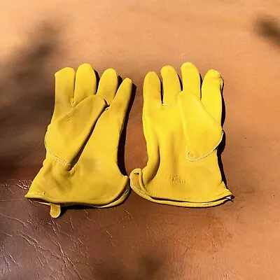 Full Premium Genuine Deerskin Leather Hi-Performance Utility Driver Work Gloves • $14.95