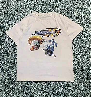 Vintage Capcom MegaMan X-4 Mega Man Zero Video Game Large T Shirt • $58.53