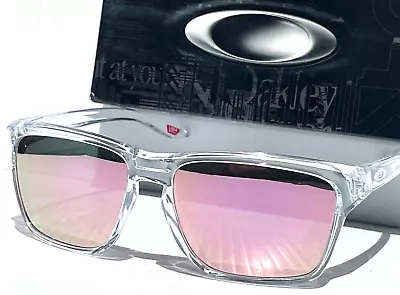 NEW Oakley SYLAS Polished Clear POLARIZED Galaxy Rose Gold Lens Sunglass 9448 • $128.86