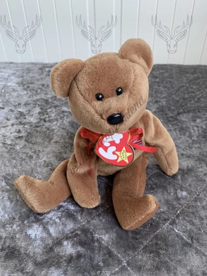£9.99 • Buy Retired Ty Beanie Babies - Bear - Britannia - New