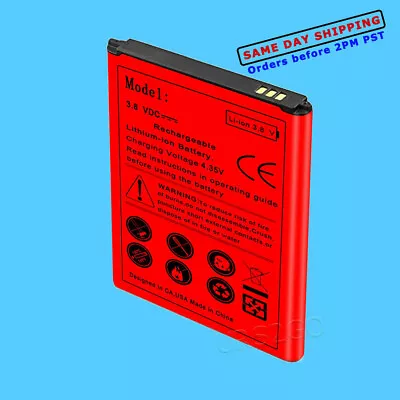High Capacity 6500mAh Lithium Battery For Samsung Galaxy Note II N7100 Cellphone • $20.99