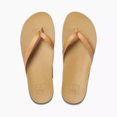 £29.99 • Buy Reef Cushion Court Womens Flip Flops Natural