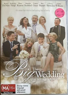 DVD: The Big Wedding - 2013 Comedy It’s Never Too Late To Act Like A Family • $4