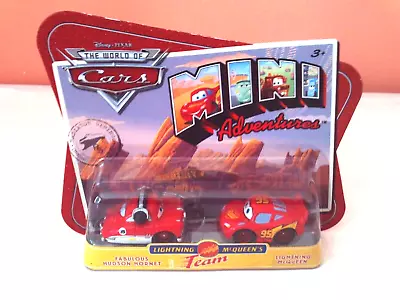 World Of Cars Mini Adventures Lightning McQueen's Team-Fab Hudson Hornet McQueen • $7