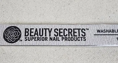 Beauty Secrets Cushion Nail File Coarse/Medium 100/180 Grit Washable 169280 • $4