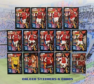 Match Attax Extra 2019/20 Full Arsenal Team Set All 14 Cards Base + Saka Rookie • £5.75