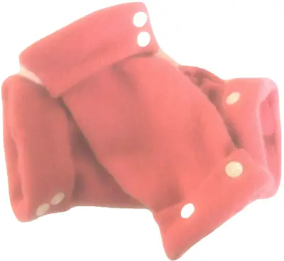 Fingerless Gloves Pink Salmon 100% Cashmere One Size S M L Gift Present Ladies • $32.98