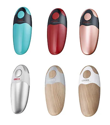 Electric Tin Can Opener Automatic One Touch Battery Operated Choose Your Colour • £23.99