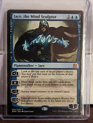MTG Magic The Gathering Jace The Mind Sculptor (57/265) Eternal Masters LP • $20
