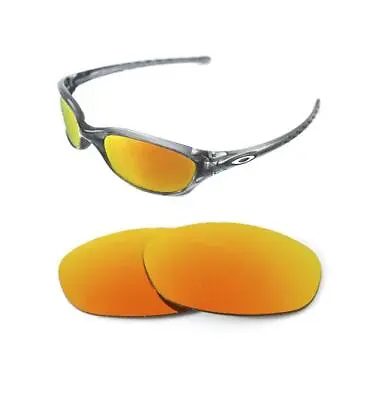 New Polarized Custom Fire Red Lens For Oakley Fives 2.0 Sunglasses • $30.06