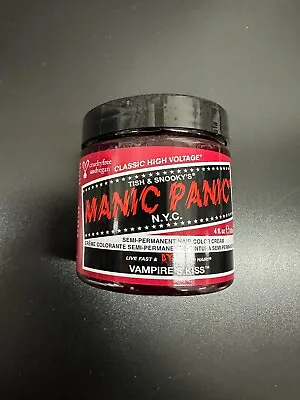 Manic Panic Vegan Semi Permanent Hair Dye Color Cream 118 ML(VAMPIRES KISS) • $11.51