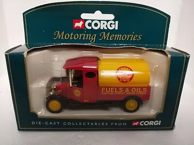 £21.49 • Buy Corgi Models Motoring Memories Vintage Petrol 61224 Shell Fuels And Oils NIB