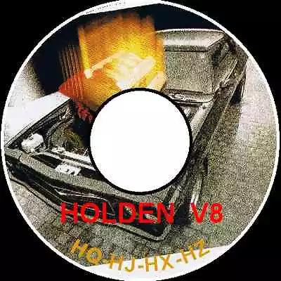 Holden Hq Hj Hx Hz Wb Kingswood Premier  Parts Restoration Assembly Bible Cdrom • $14.95