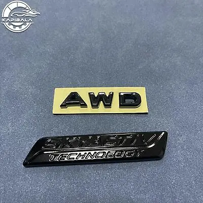 Gloss Black For Ma-z-da All Models AWD & SKYACTIV TECHNOLOGY Nameplate Emblem • $29.12