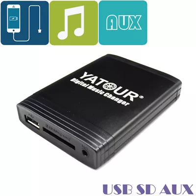 $79 • Buy Yatour Digital CD Changer Usb SD Aux Mp3 Interface For Toyota Big5+7 Lexus Scion