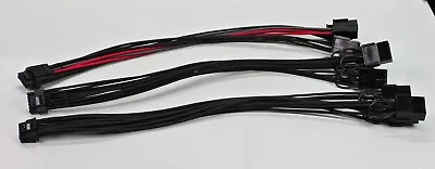 12+4Pin NVIDIA GPU (Male) To 3-8 Pin PSU (Female) Extension Cables 600 Watt • $7.53