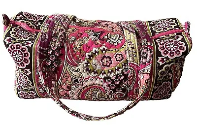 Vera Bradley Large Duffel Bag Very Berry Pattern • $34