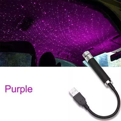 Car Roof Star Light Interior LED Starry Laser Atmosphere Ambient Projector USB • $9.22