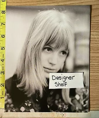 Marianne Faithfull 1964 Vintage Black & White Book Photo Photograph • $12.95