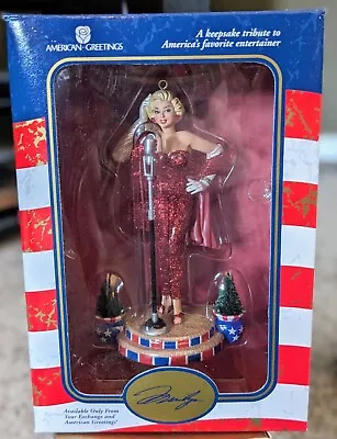 Marilyn Monroe Ornament Entertaining The Troops Operation Santa Christmas 1954 • $19