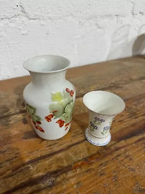 Set Of 2 Mismatched Bone China Vases • £7.99