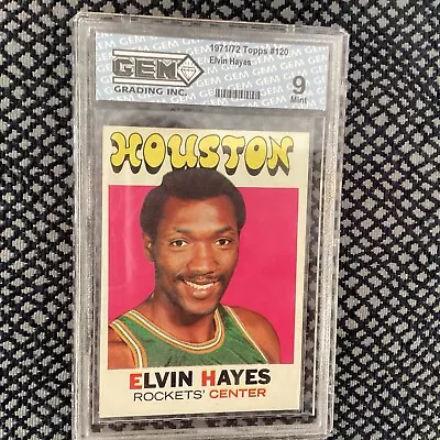 1971/72 Topps Elvin Hayes Basketball   Mint 9 • $5