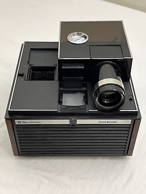 Vintage Bell & Howell 977 Slide Cube Projector W/ Luminar Optical System - WORKS • $35