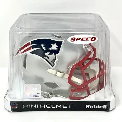 New England Patriots Helmet Riddell Replica Mini Speed Style Mini NFL Football • $32.99