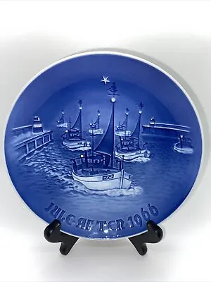  Vintage Christmas Plate 1966 Collectible Plate Denmark B&G Kjobenhavn Danish • $57