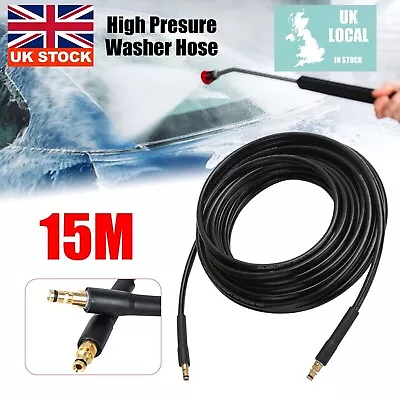 £16.99 • Buy Karcher K Series Pressure Washer Hose Click Click K2 K3 K4 K5 K7 Compact