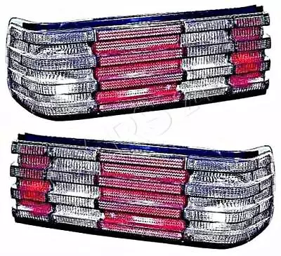 Mercedes S-Class 1981-91 W126 Rear Tail Light SET SMOKE • $129.98