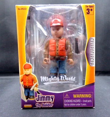 $12.99 • Buy Mighty World Construction  Jimmy The Builder  NIB