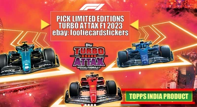 £0.99 • Buy PICK CHOOSE LIMITED EDITION Topps 2023 F1 Formula One Turbo Attax Trading Cards