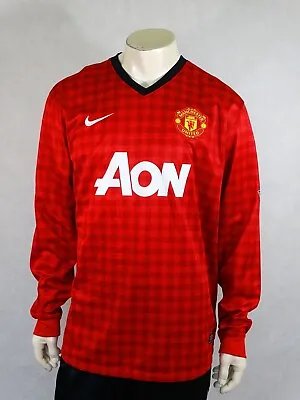 Manchester United Home Football Shirt Jersey Trikot 2012 - 2013 Nike 2XL XXL #18 • $87.16