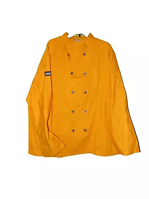 Chefwear Yellow Kitchen Jacket XL Men New • $27