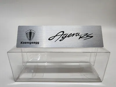 1/18 Koenigsegg REGERA AGERA JESKO Metal Plate For Autoart GT Spirit Frontiart • $7.50