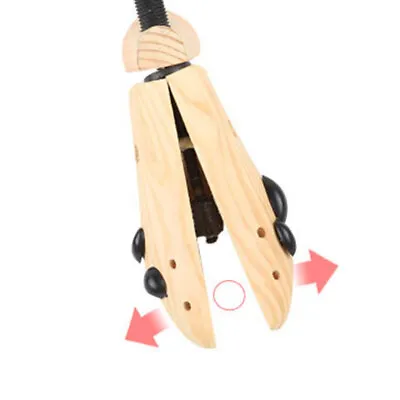 $26.01 • Buy Women Men Shoe Stretcher Adjustable Two Way Keeper Rack Shaper Wooden Bunion