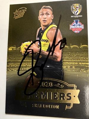 $24.95 • Buy SHAI BOLTON -  RICHMOND 2020 PREMIERS SELECT CARD Autographed Card