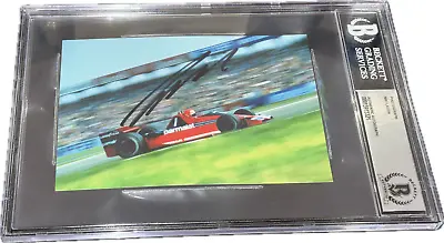 Niki Lauda  BT46B Fan Car 1978 Swedish F1 Grand Prix” Signed Photo BAS Beckett • $999.99