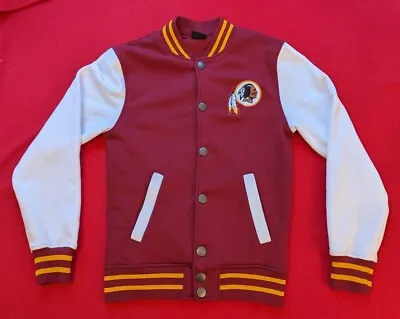 NFL Washington Redskins Commanders American Football Varsity Jacket Small Adult • £16