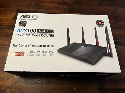 ASUS AC3100 1000 Mbps 8 Port 2167 Mbps Wireless Router (RTAC88U) • $150