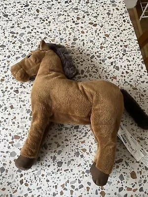 £11.99 • Buy IKEA Okenlopare Brown Horse Pony Soft Toy Plush Comforter Cuddly Stuffed Animal