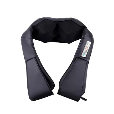 Shiatsu Back Neck And Shoulder Massager With Heat Deep Tissue 3D Kneading Pillow • $29.59