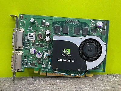 NVidia Quadro FX370 NVA-P588-000(B) Dual DVI Video Card 0WX397 56189-85K-03ZY-A0 • $19.95